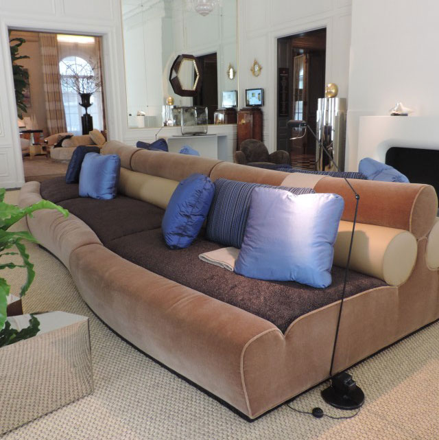 Juan Montoya Serpentine Couch